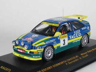 Ford Escort Cosworth, 1st. Monte Carlo 1996, P.Bernardini, no.3