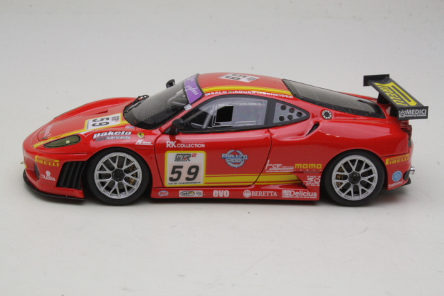 Ferrari F430 GT, 24h Spa 2006, M.Salo, no.59