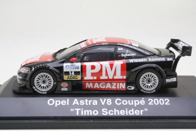 Opel Astra V8 Coupe, DTM 2002, T.Scheider, no.14