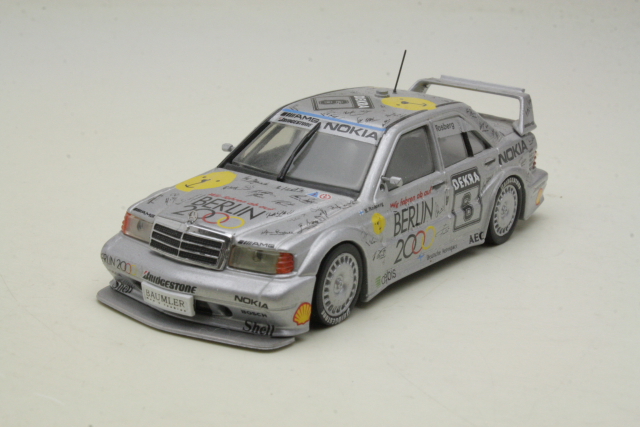 Mercedes 190E 2.5-16 Evo2, DTM 1992, K.Rosberg, no.6