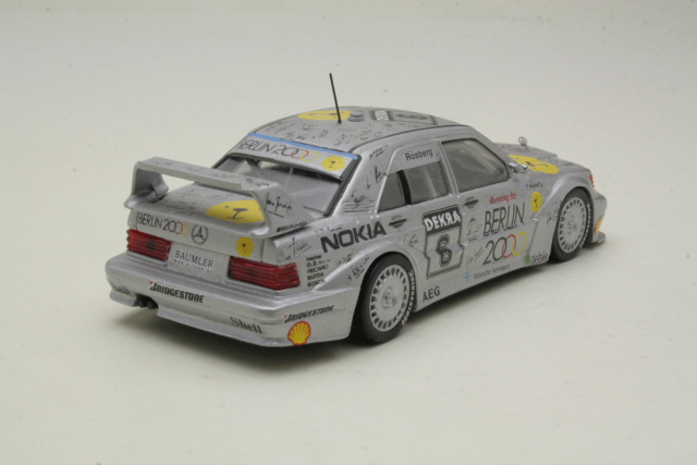 Mercedes 190E 2.5-16 Evo2, DTM 1992, K.Rosberg, no.6
