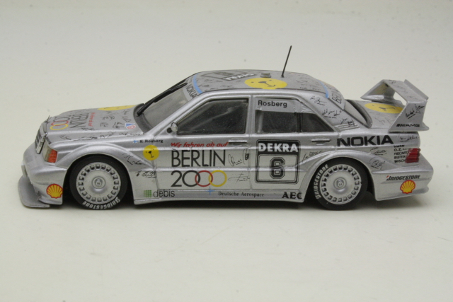 Mercedes 190E 2.5-16 Evo2, DTM 1992, K.Rosberg, no.6