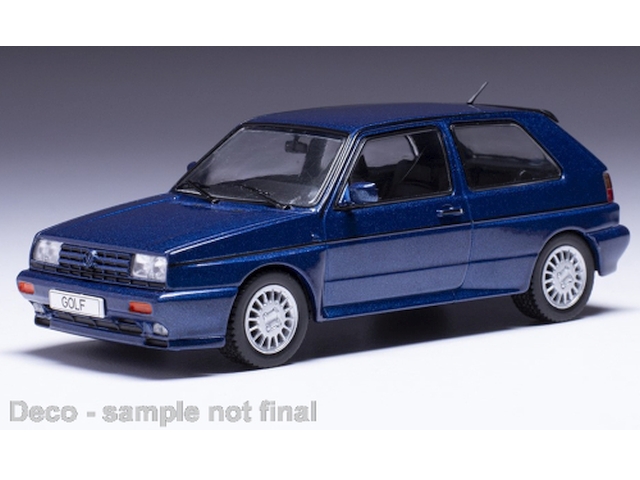 VW Golf G60 1990, blue