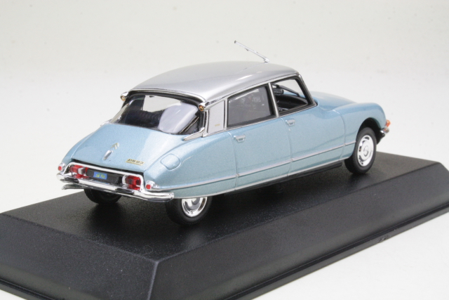 Citroen DS23 Pallas 1973, sininen/hopea