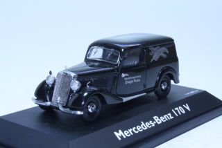 Mercedes 170V "Ruumisauto", musta - Sulje napsauttamalla kuva