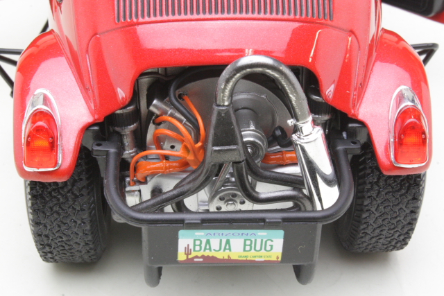 VW Beetle Baja 1976, red