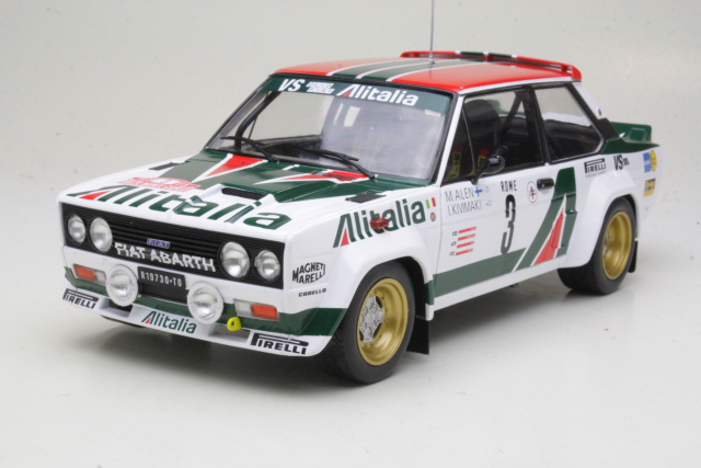 Fiat 131 Abarth, 3rd. Monte Carlo 1979, M.Alen, no.3