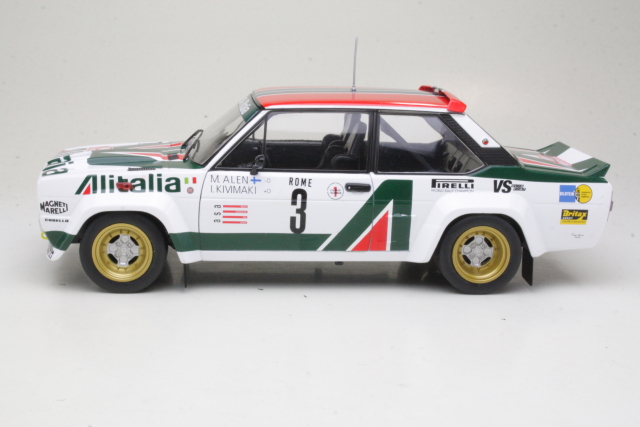 Fiat 131 Abarth, 3rd. Monte Carlo 1979, M.Alen, no.3