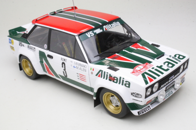 Fiat 131 Abarth, 3rd. Monte Carlo 1979, M.Alen, no.3