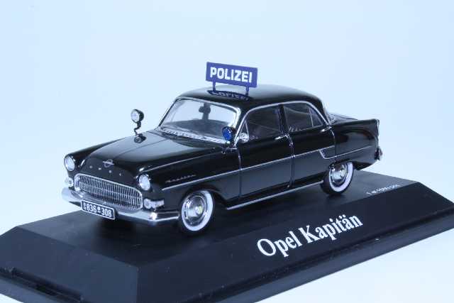 Opel Kapitän 1956 Polizei, black
