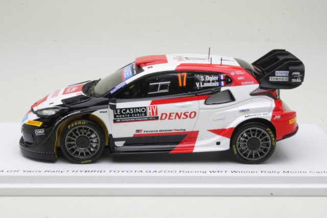 Toyota GR Yaris Rally1, 1st. Monte Carlo 2023, S.Ogier, no.17