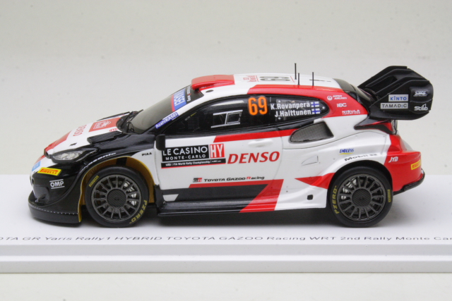 Toyota GR Yaris Rally1, 2nd. Monte Carlo 2023, K.Rovanpera, no.6