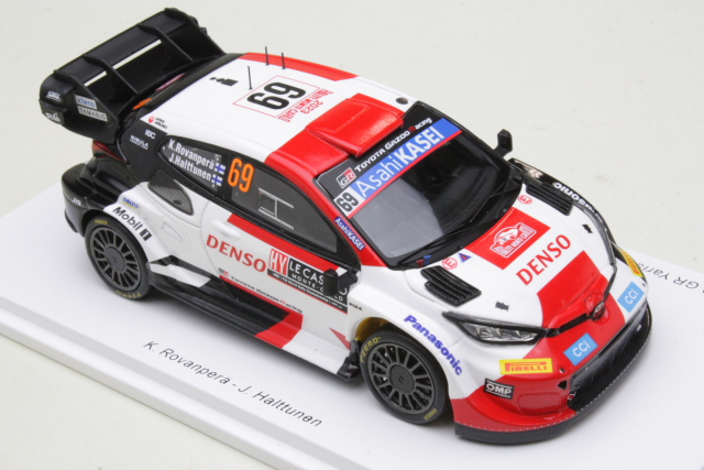 Toyota GR Yaris Rally1, 2nd. Monte Carlo 2023, K.Rovanpera, no.6