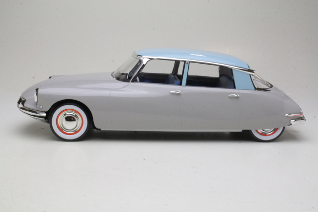 Citroen DS19 1956, harmaa/turkoosi