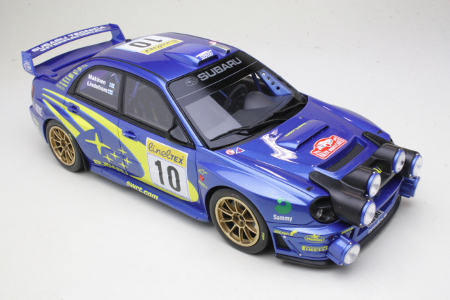 Subaru Impreza WRC, 1st. Monte Carlo 2002, T.Mäkinen, no.10