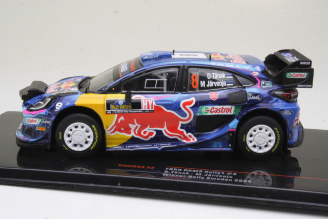 Ford Puma Rally1, Sweden 2023, O.Tanak, no.8