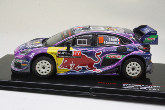 Ford Puma Rally1, Acropolis 2022, S.Loeb, no.19