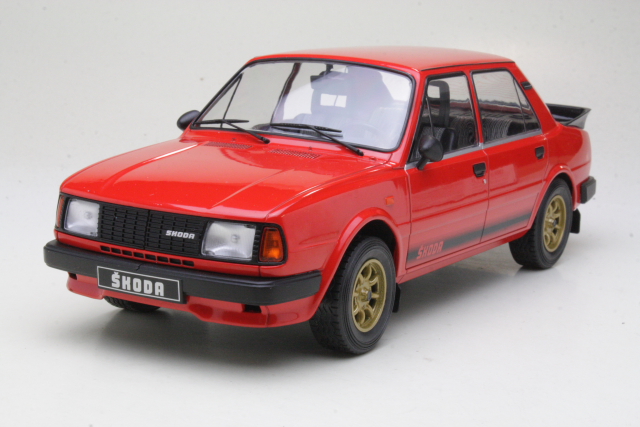 Skoda 130LR 1988, red