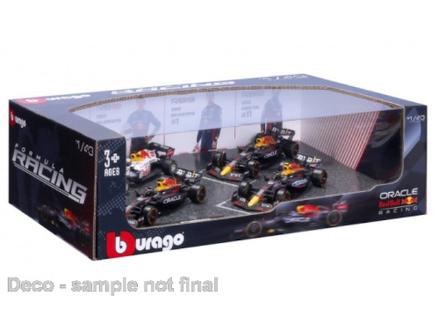 Red Bull 4 car set: RB19, RB18 & 2 x RB16B, M.Verstappen