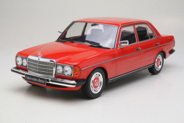 Mercedes 230E (w123) 1975, punainen