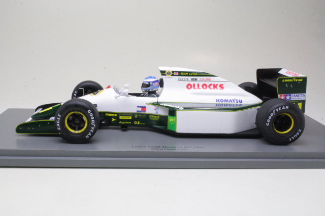 Lotus 102B, Monaco GP 1991, M.Häkkinen, no.11