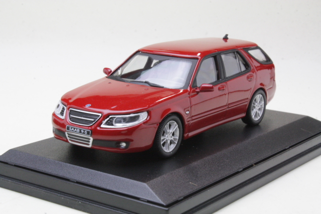 Saab 9-5 Sport Combi 2006, red