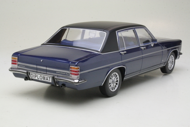 Opel Diplomat B 1972, sininen/musta