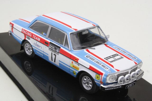 Miniature Volvo 142 Rallye 1972 N°17 - IXOMODELS 1/43 - Réf. IXORAC426.22 - Neuf