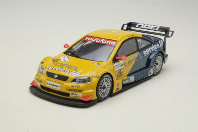 Opel Astra V8 Coupe, DTM 2002, J.J.Lehto, no.43