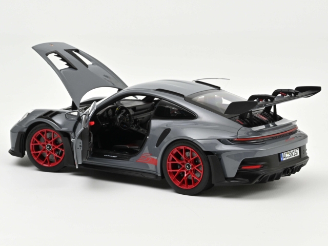 Porsche 911 GT3 RS 2022, grey/red