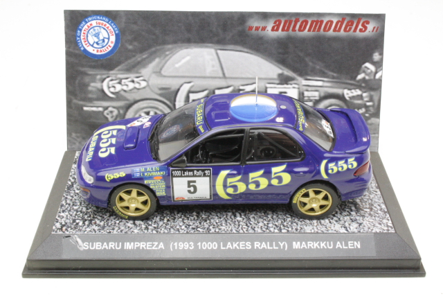 Subaru Impreza, Finland 1993, M.Alen, no.5