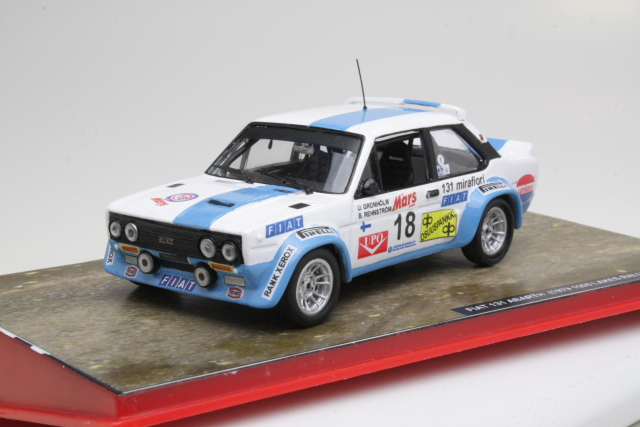 Fiat 131 Abarth, Finland 1979, U.Gronholm, no.18