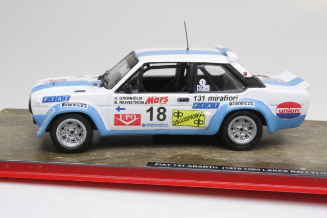 Fiat 131 Abarth, Finland 1979, U.Gronholm, no.18