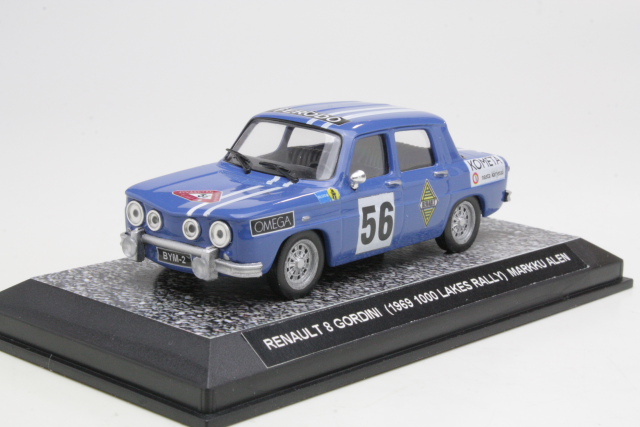 Renault 8 Gordini, Finland 1969, M.Alen, no.56