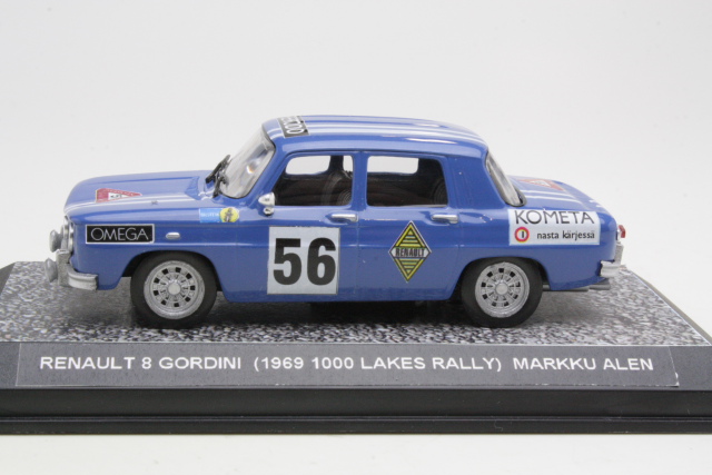 Renault 8 Gordini, Finland 1969, M.Alen, no.56