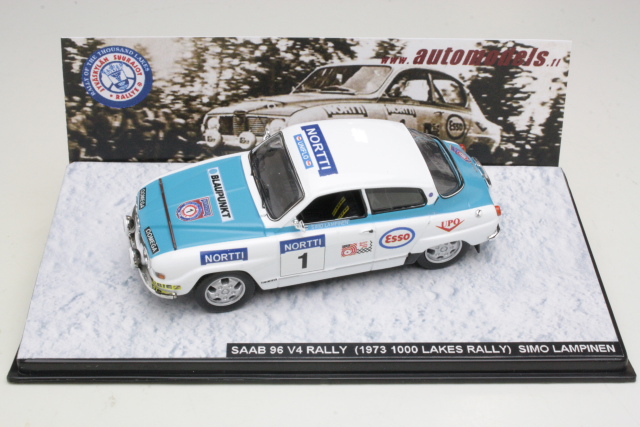 Saab 96 V4, Finland 1973, S.Lampinen, no.1