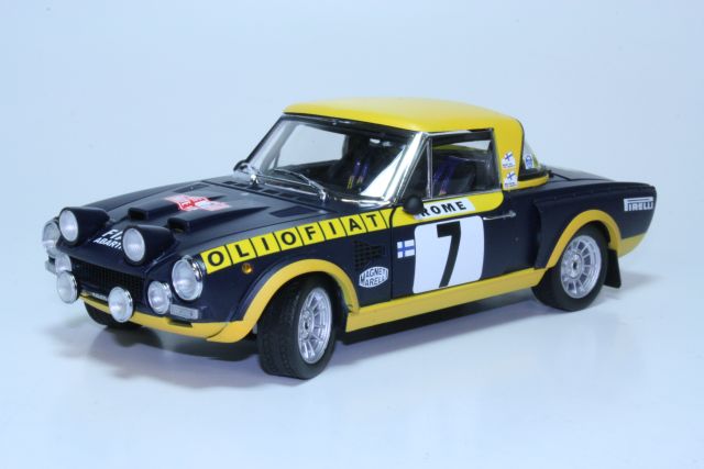 Fiat 124 Abarth, Monte Carlo 1976, M.Alen, no.7
