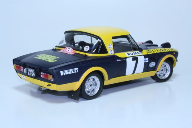 Fiat 124 Abarth, Monte Carlo 1976, M.Alen, no.7