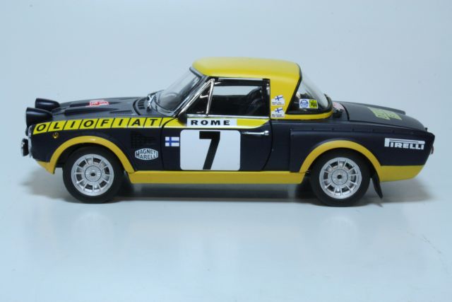 Fiat 124 Abarth, Monte Carlo 1976, M.Alen, no.7