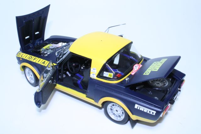Fiat 124 Abarth, Monte Carlo 1976, M.Alen, no.7