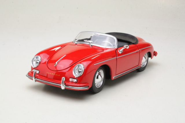 Porsche 356A Spider 1959, punainen - Sulje napsauttamalla kuva