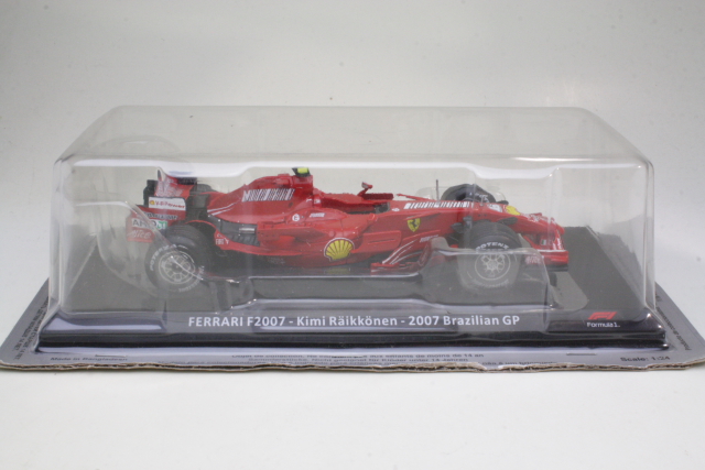 Ferrari F2007, Brazilian GP 2007, K.Raikkonen, no.6