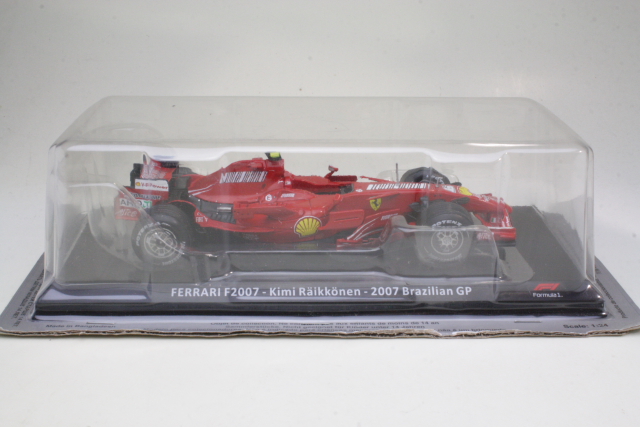 Ferrari F2007, Brazilian GP 2007, K.Raikkonen, no.6 - Sulje napsauttamalla kuva