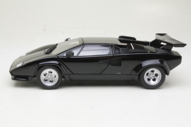 Lamborghini Countach LP5000S 1988, musta - Sulje napsauttamalla kuva