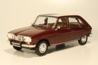 Renault 16 1965, tummanpunainen - Sulje napsauttamalla kuva