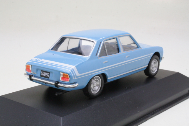 Peugeot 504 TN 1977, sininen - Sulje napsauttamalla kuva