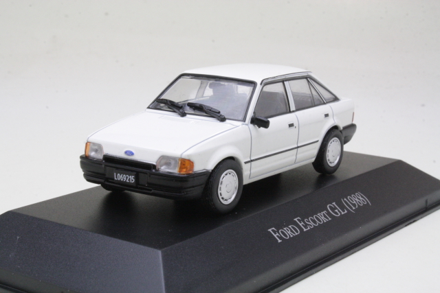 Ford Escort GL Mk4 1988, valkoinen