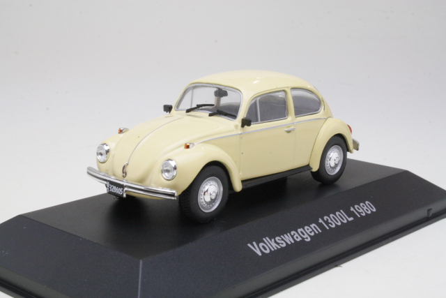 VW Beetle 1300L 1980, light yellow