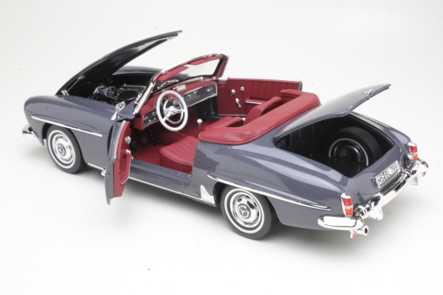 Mercedes 190SL 1957, harmaa