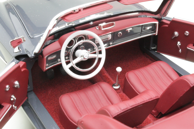 Mercedes 190SL 1957, harmaa